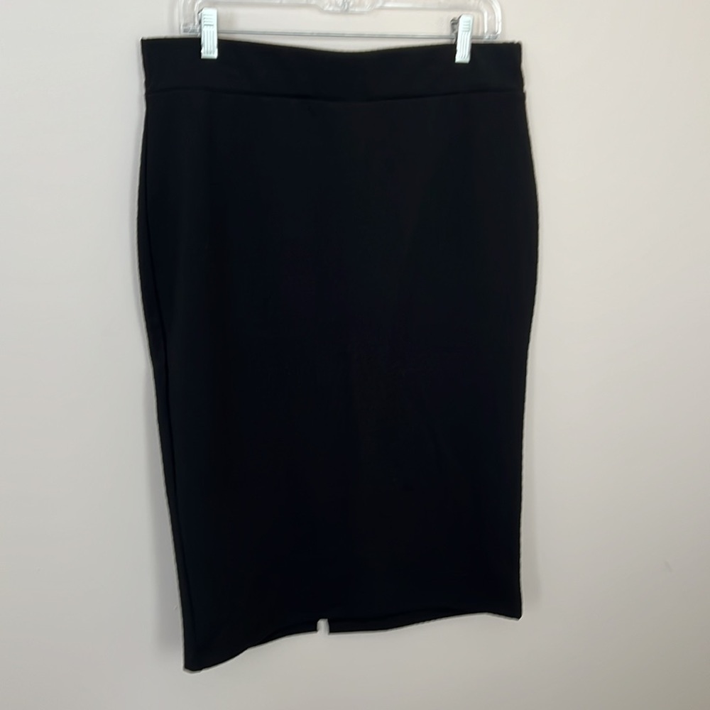 Smart Set L Black Pencil Skirt